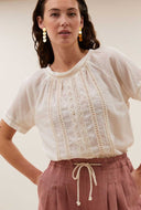 Ecru blouse agnes