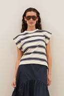 Gestreepte top mason stripe top