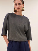Gouden sparkle top kae
