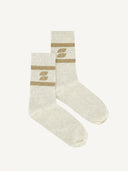 Glitter sokken logo sparkle