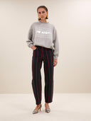 Grijze bibi nights melee sweater