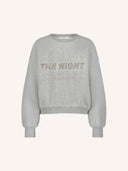 Grijze bibi nights melee sweater