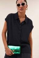 Metallic tas loua gloss bag