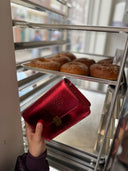 Metallic tas loua gloss bag