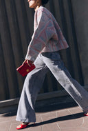 Metallic tas loua gloss bag