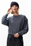 Grijze tuck in sweater