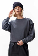 Grijze tuck in sweater