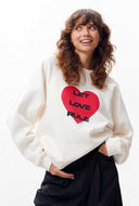 Offwhite sweater met graphic