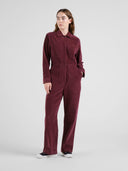Bordeaux corduroy jumpsuit docksta