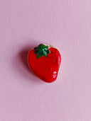 Broche aardbei