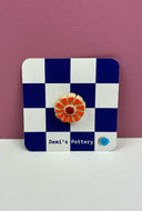 Broche blije roset