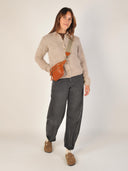 Gebreid vest met kraag anouka