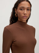 Bruine longsleeve manon