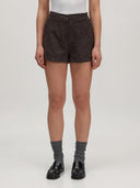 Bruine wollen shorts hayden