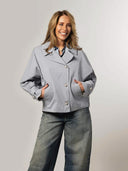 Twill cape jas