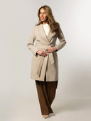 Jersey trenchcoat