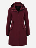 Waterafstotende parka jas met capuchon