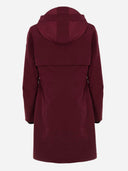 Waterafstotende parka jas met capuchon