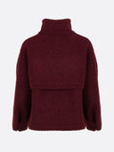 Korte jas van bouclé