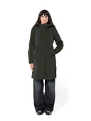 Waterafstotende parka jas met capuchon