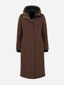 Lange parka met capuchon