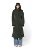 Lange parka met capuchon