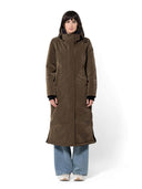 Lange parka met capuchon