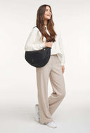 Schoudertas moon bag large