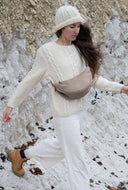 Schoudertas moon bag small