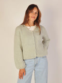 Gebreid wollen vest la linda