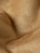 camel fake fur jacket monia