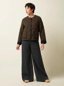 Donkergroene quilted jacket jiggy