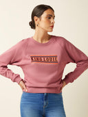Sweater met opdruk febe