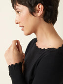 Zwarte longsleeve audrey