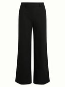 Zwarte wide-leg pantalon chloe pants