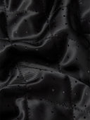 Zwarte fake fur kimono coat shiya