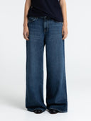 Blauwe wide leg jeans tiy lengte 32