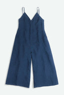 Linnen wide-leg jumpsuit