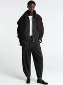 Donkergrijze jacket deon