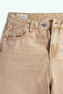 Zandkleurige jeans leila