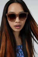 Beige zonnebril sienna sahara