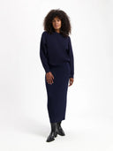 Gebreide kokerrok keira skirt