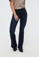 Lisette flare jeans deep blue lengte 34