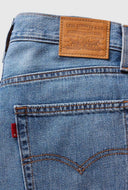 Baggy dad linen + denim jeans lengte 32
