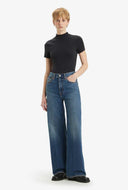 Ribcage jeans met wijde pijpen 32