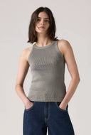 Ribstof tanktop