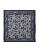 Soft cotton paisley scarf solid
