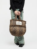 Puffer tas light ripstop pillow aop bag