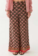 Broek met floral dessin hugo pant