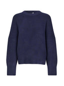 Donkerblauwe trui gillian shyla night